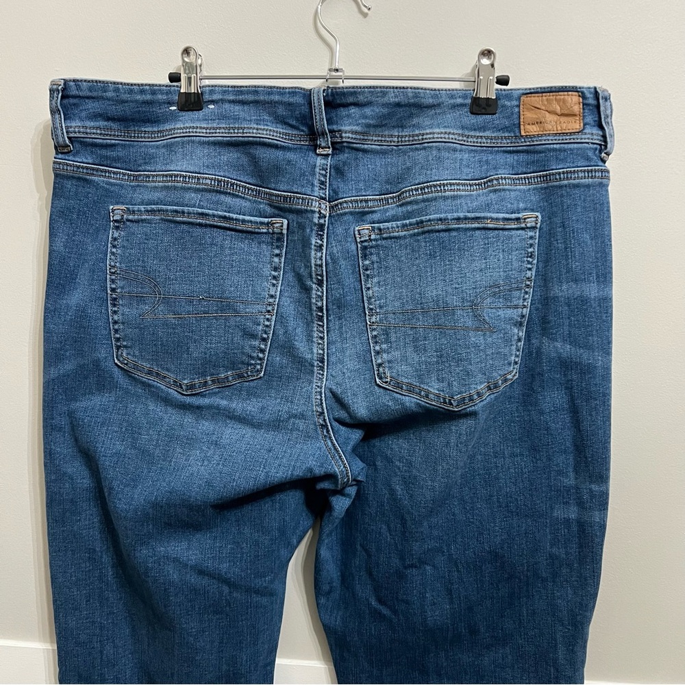 American Eagle plus size kick boot jeans size 20 - Picture 5 of 12